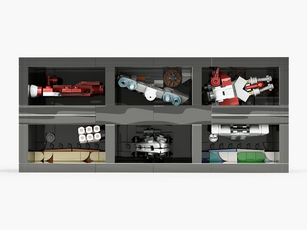 Lego Opening Scene Boxes Episodes I-VI