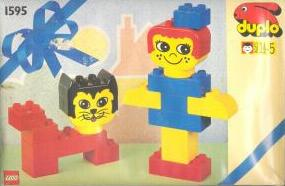 Lego Girl with Cat