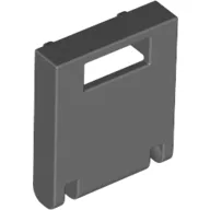Box 2 x 2 x 2 Door with Slot / Dark Bluish Gray