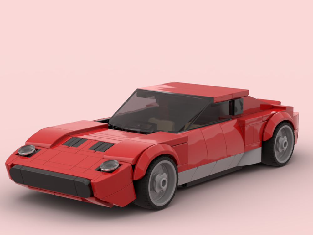 Lego Lamborghini Miura (Red)