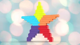 11030 Rainbow star