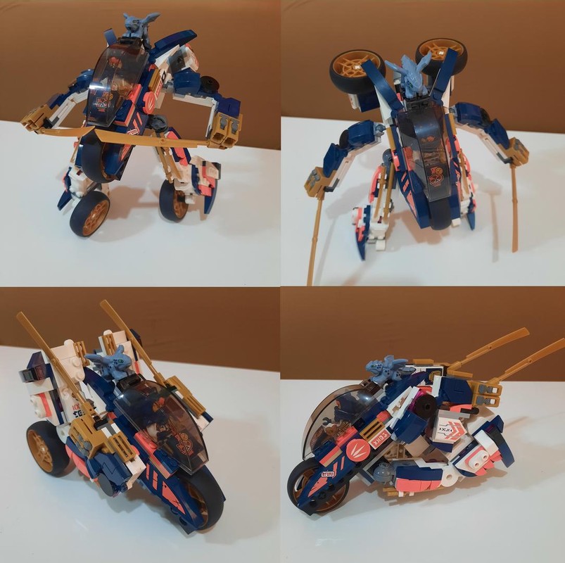 Lego 71792 Omni-Mode Mech (skater, hover, bike, trike)