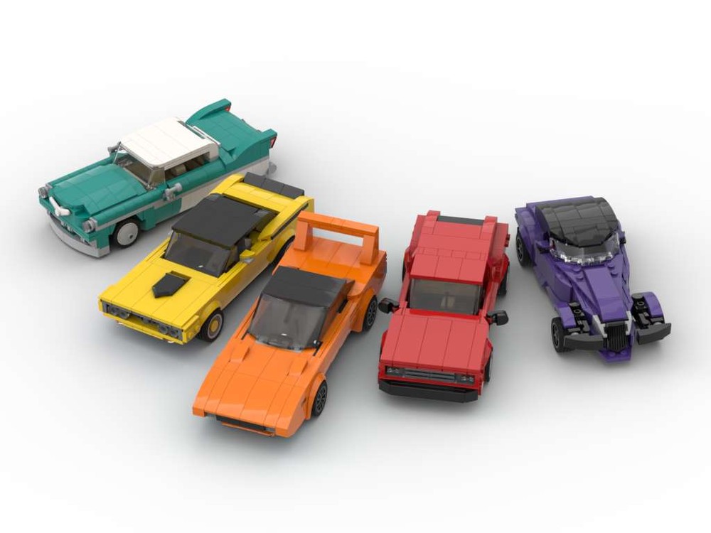 Lego Founder's Rock Vehicle Pack - Set of Five Vehicles