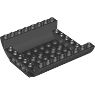 Brick Curved Inverted 8 x 8 x 2 Double / Black