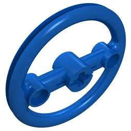 Technic Steering Pulley Large / Blue