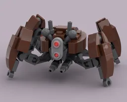 LM-432 Crab Droid Clone Wars Variant (Reddish Brown)