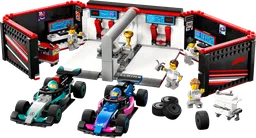 F1 Garage & Mercedes-AMG & Alpine Cars