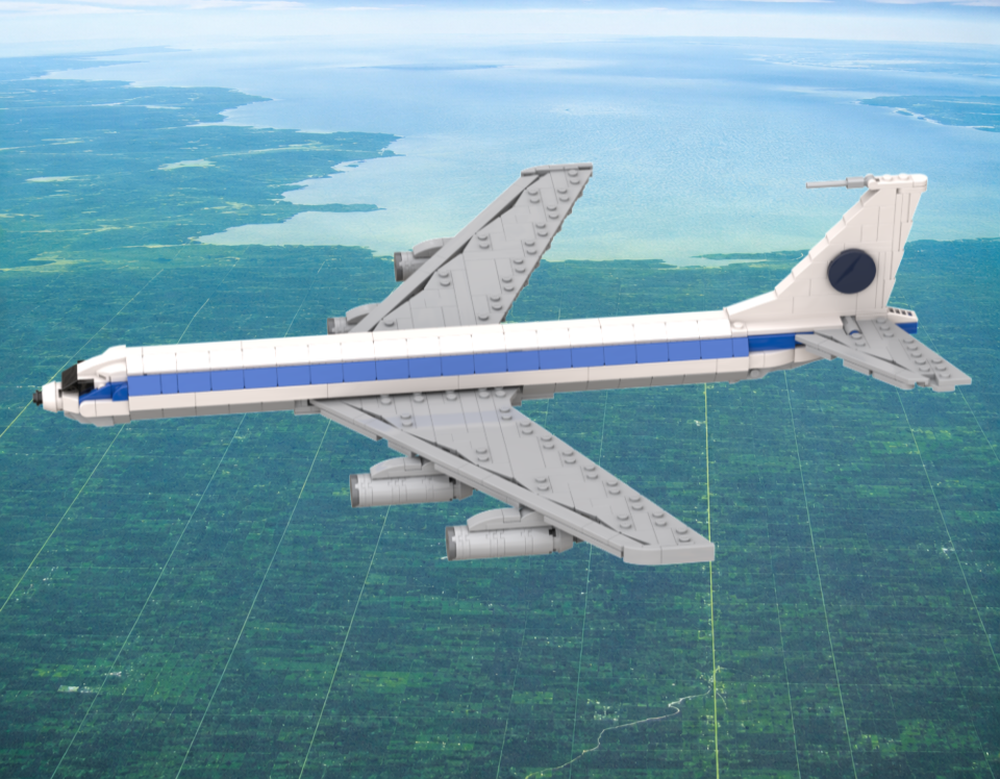 Lego Boeing 707-120 - Pan-Am Livery (1:100)