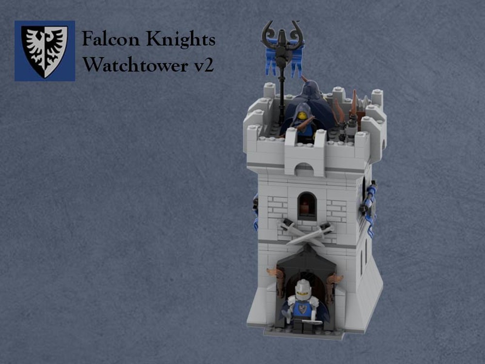 Lego Falcon Knights Watchtower v2