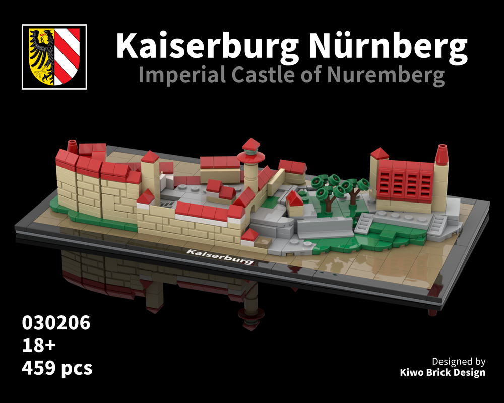 Lego Kaiserburg Nürnberg – 1:1000