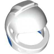 Lego Helmet Space, Blue Neck Pattern