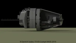 Cockpit MOD for 75105 TFA Millennium Falcon