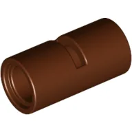 Technic Pin Connector Round [Slotted] / Reddish Brown