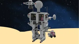 Classic Space Reimagined: Robot Command Centre (6951)