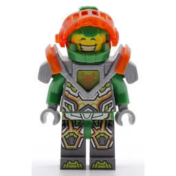 Aaron Fox with Trans-Neon Orange Visor and Silver Armor
