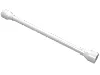 Flexible Hose 8.5L with Tabless Ends (Ends same color as Tube) / White