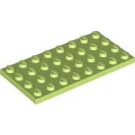 Plate 4 x 8 / Light Lime
