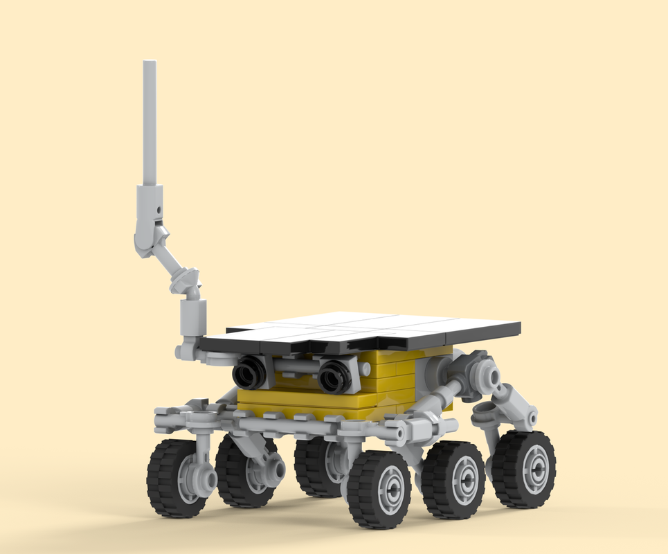 Lego NASA's Sojourner Rover (Advanced Version)