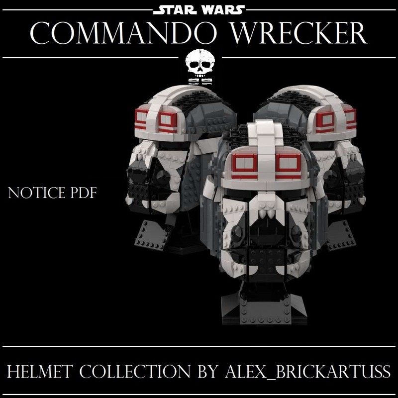 Lego Helmet Clone Commando Wrecker
