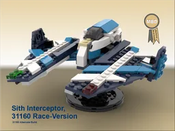 Sith Interceptor, 31160 Race Version, 31160 Alternate Build
