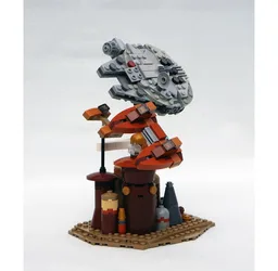 Cloud City Microscale with forced perspective