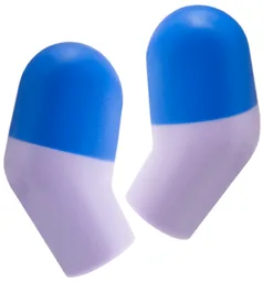 Arm, (Matching Left and Right) Pair with Molded Blue Short Sleeves  Pattern / Lavender