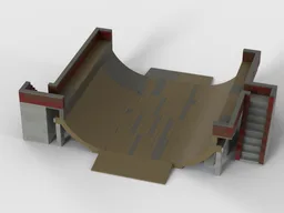 Skate Vert Ramp