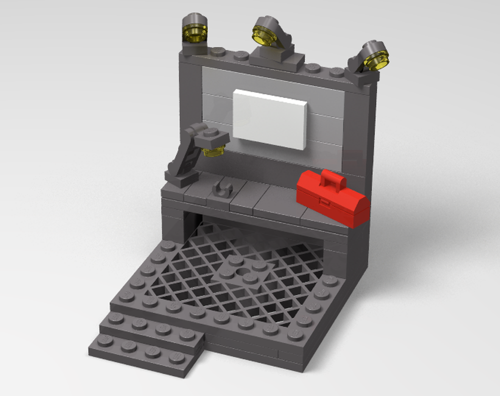 Lego Dead Space - Ishimura Minfig Display
