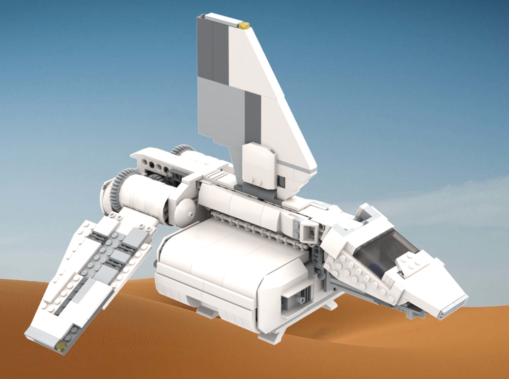 Lego Sentinel Class - Imperial Landing Craft - 7659 MOD