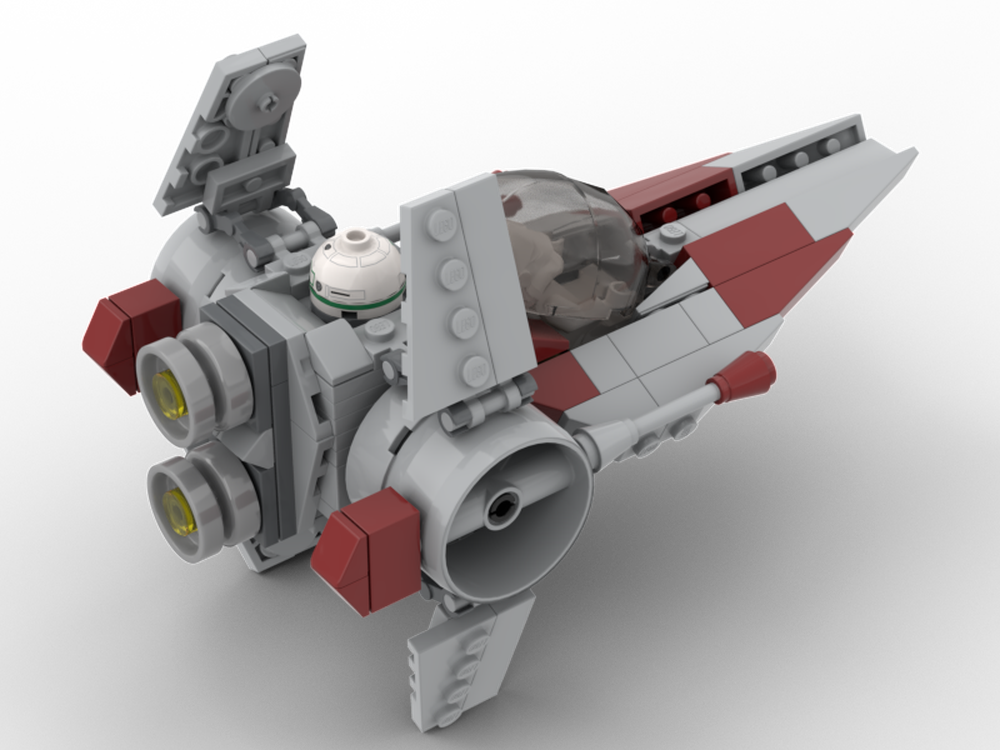 Lego Alpha-3 Nimbus-Class V-Wing (Chibi Scale)