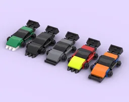a bunch of cars