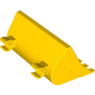 Lego Duplo Front End Loader Bucket, with 9 Teeth / Yellow