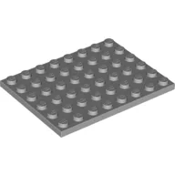 Plate 6 x 8 / Light Bluish Gray