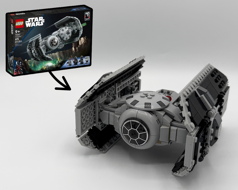 Lego TIE/ad Advanced (75347 Alternate Model)