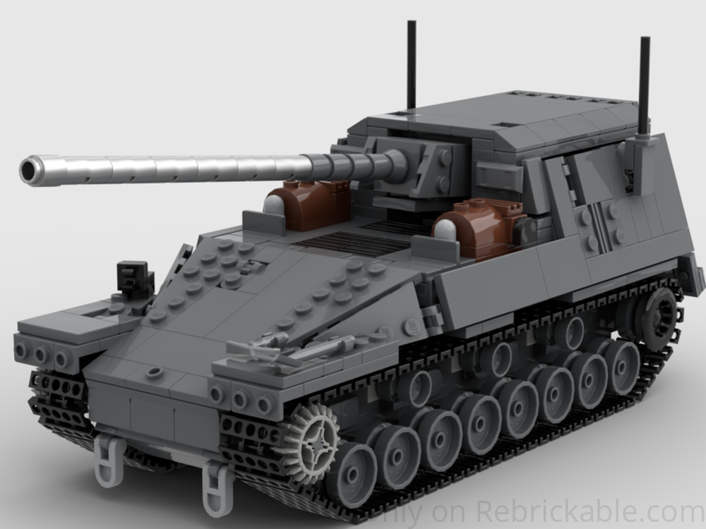 Lego Ho-Ri WW2 Japanese tank (ho ri 3)