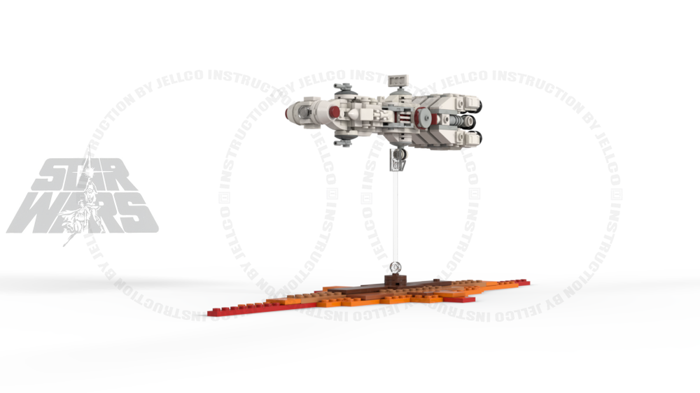 Lego Mini Size CR-90 corvette Tantive IV : Episode 4 RENEWAL
