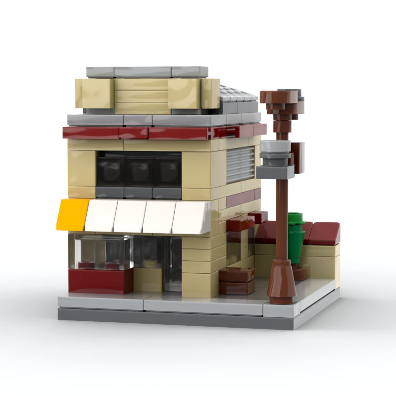 Lego The Microscale Fujiwara Tofu Shop