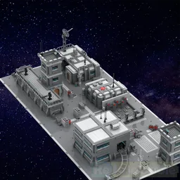 Modular Coruscant trooper base station
