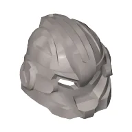 Helmet Hero Factory (Bulk) / Flat Silver