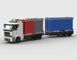 Container Cargo Truck