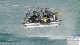 Hovercraft Autogiro Commando Boat