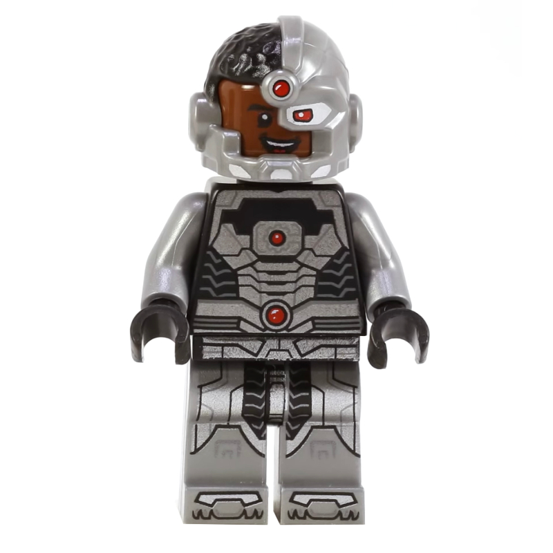 Lego Cyborg with Smile