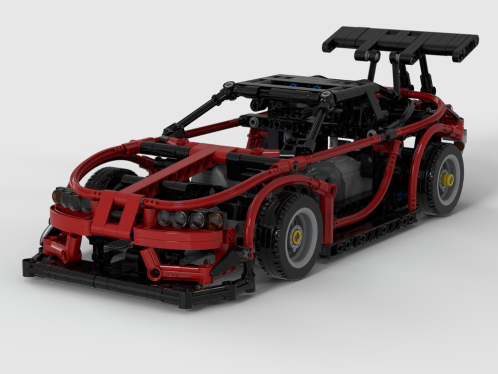 Lego Donut Mitsubishi Eclipse