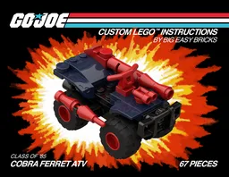 GO Joe - Cobra Ferret ATV