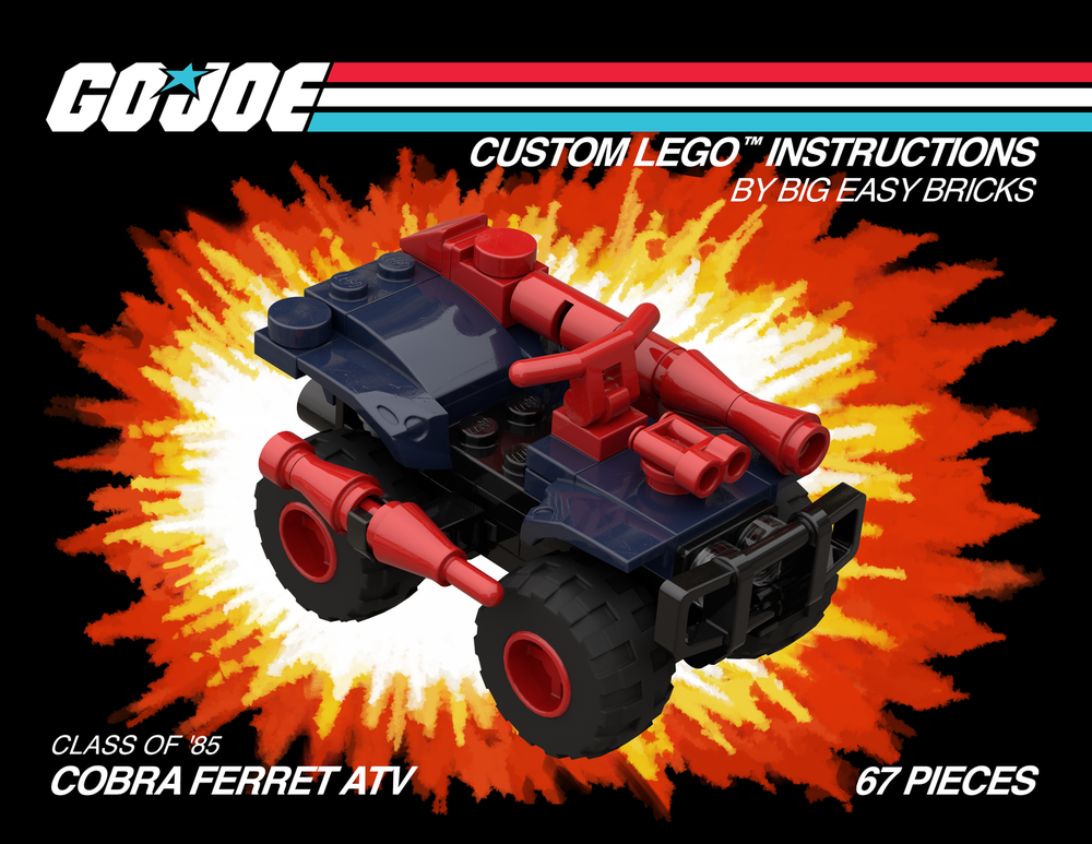 Lego GO Joe - Cobra Ferret ATV