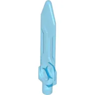 Weapon Sword, Blade with Bar, Double Edge / Trans-Dark Blue
