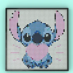 Stitch wall art