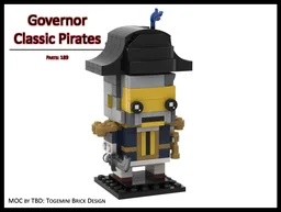 Governor - Classic PIrates - Brickheadz