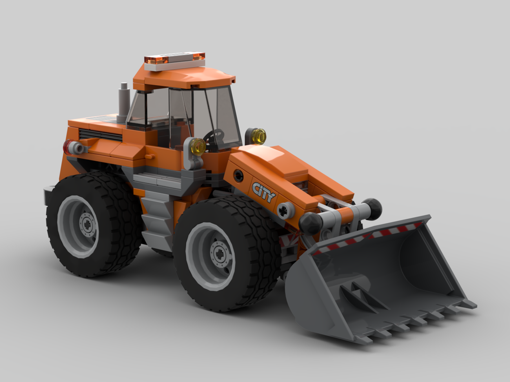 Lego Construction Wheel Loader