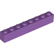 Brick 1 x 8 / Medium Lavender